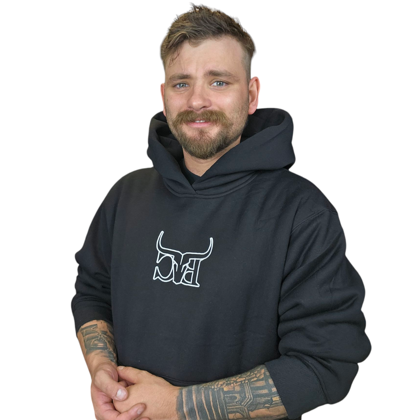 Bush Culture BC Embroidered Hoodie (Black)