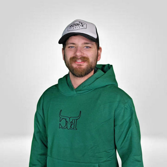 Bush Culture BC Embroidered Hoodie (Green)