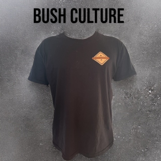 Bush Culture Classic Fit Tee shirt (Black)