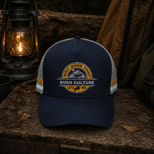 Bush Culture Trucker Cap (Lets Ride)