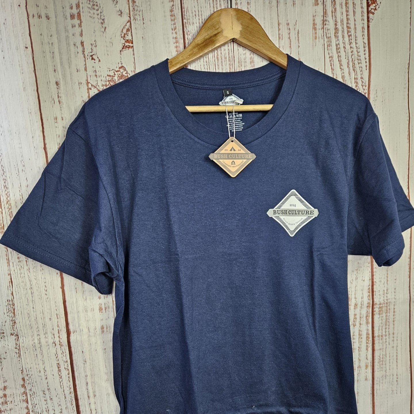 Bush Culture Classic Fit Tee shirt (Navy Blue)