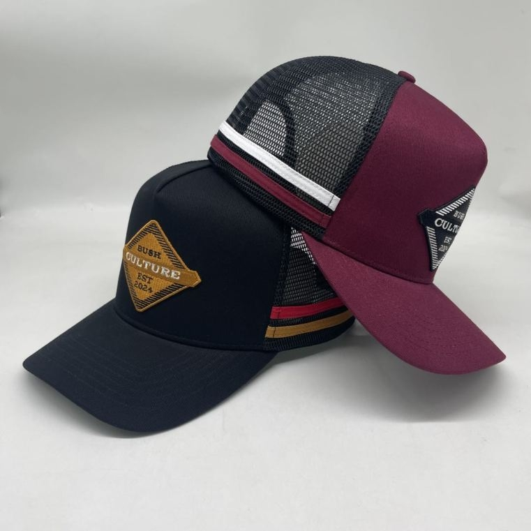 Bush Culture Trucker Cap (Maroon)