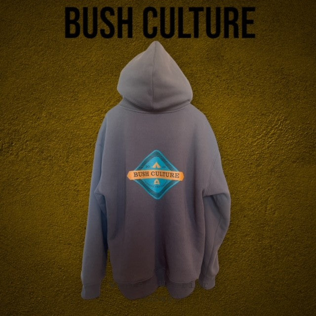 Bush Culture Winter Warrior Hoodie (Grey)